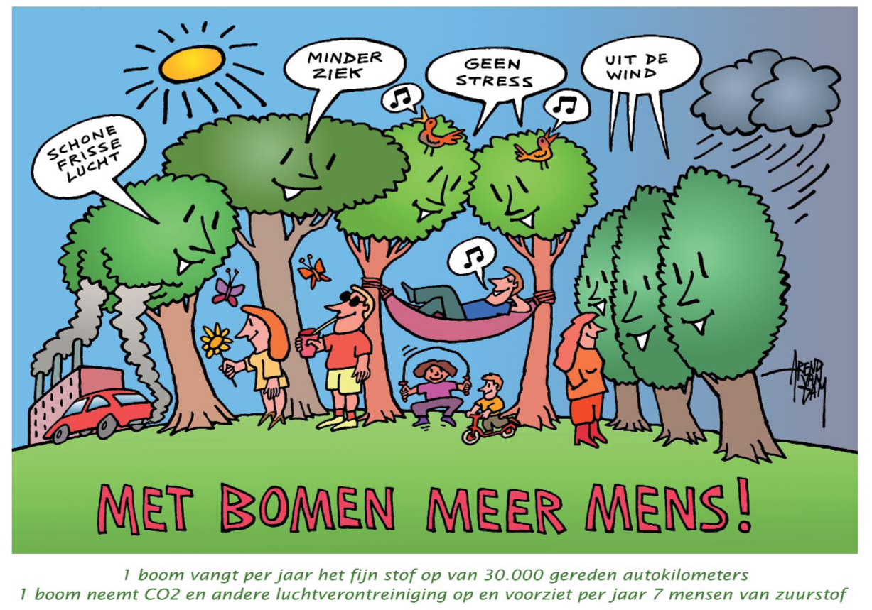 Met bomen meer mens in Spijkenisse