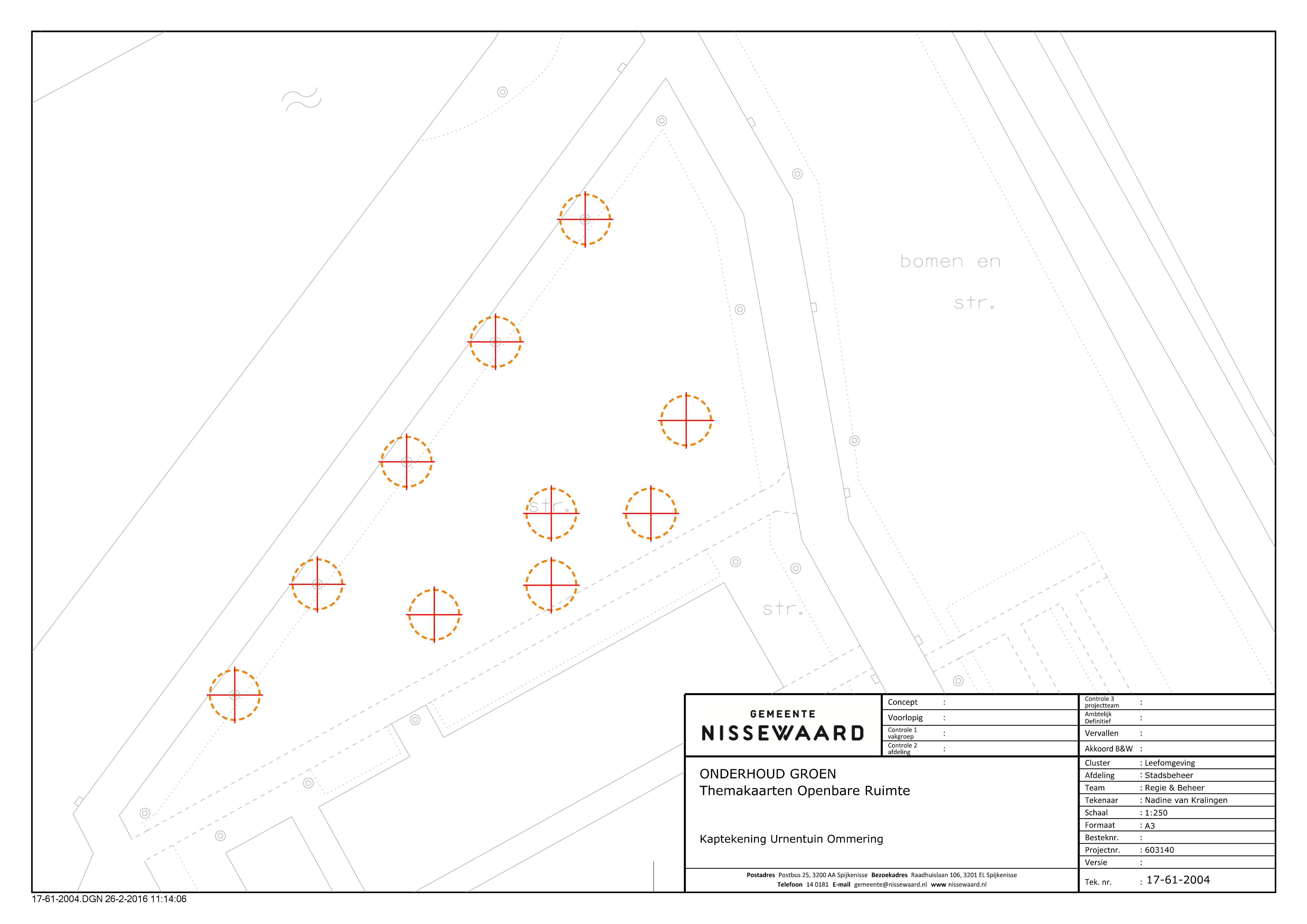 Kapmelding 29-2-2016 | 10 bomen op begraafplaats de Ommering.